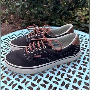 Vans Canvas and Leather Shoes.